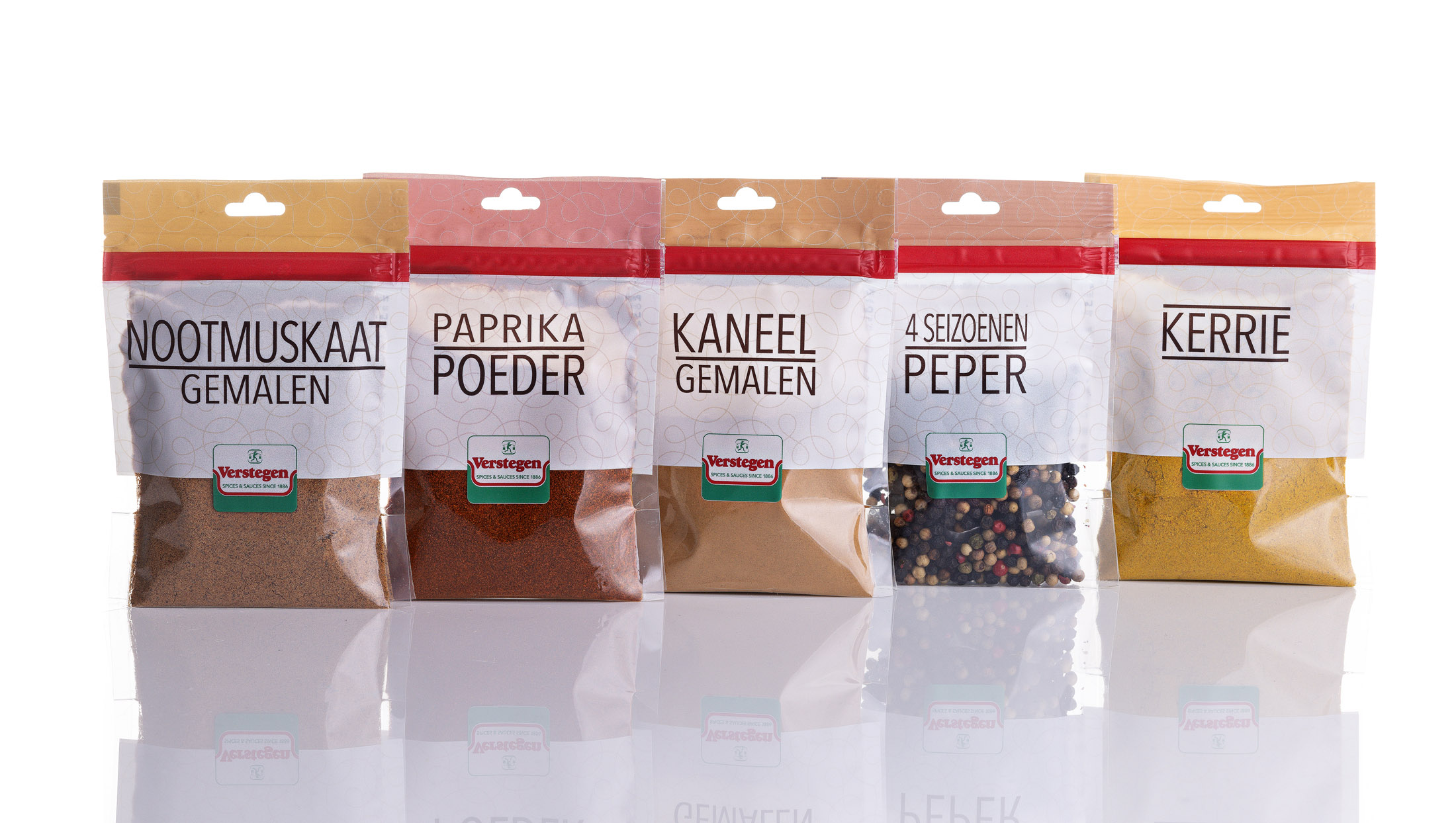 Sachets met kruiden van Verstegen