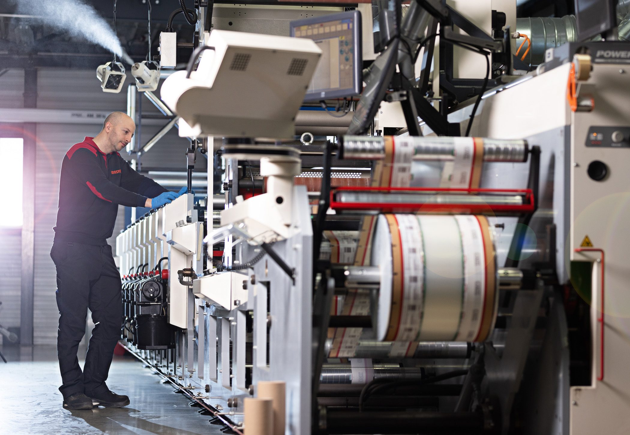 JV7A4155 Werken op een conventionele drukpers