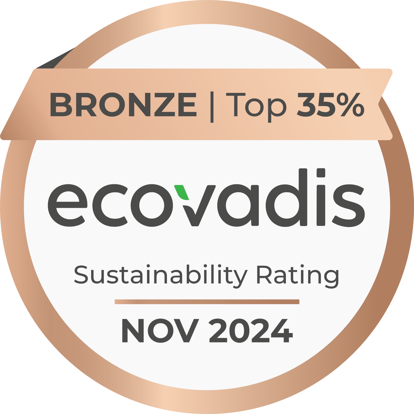 Ecovadis Bronze 2024
